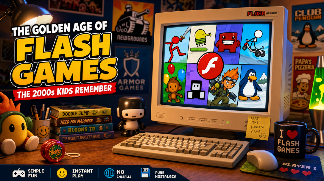 Rekomendasi Game Y8 Paling Seru untuk Nostalgia Masa Kecil
